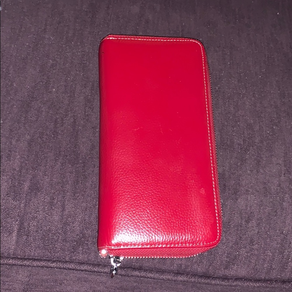 Dante Rfid Blocking Leather Zip Wallet/Clutch - image 2